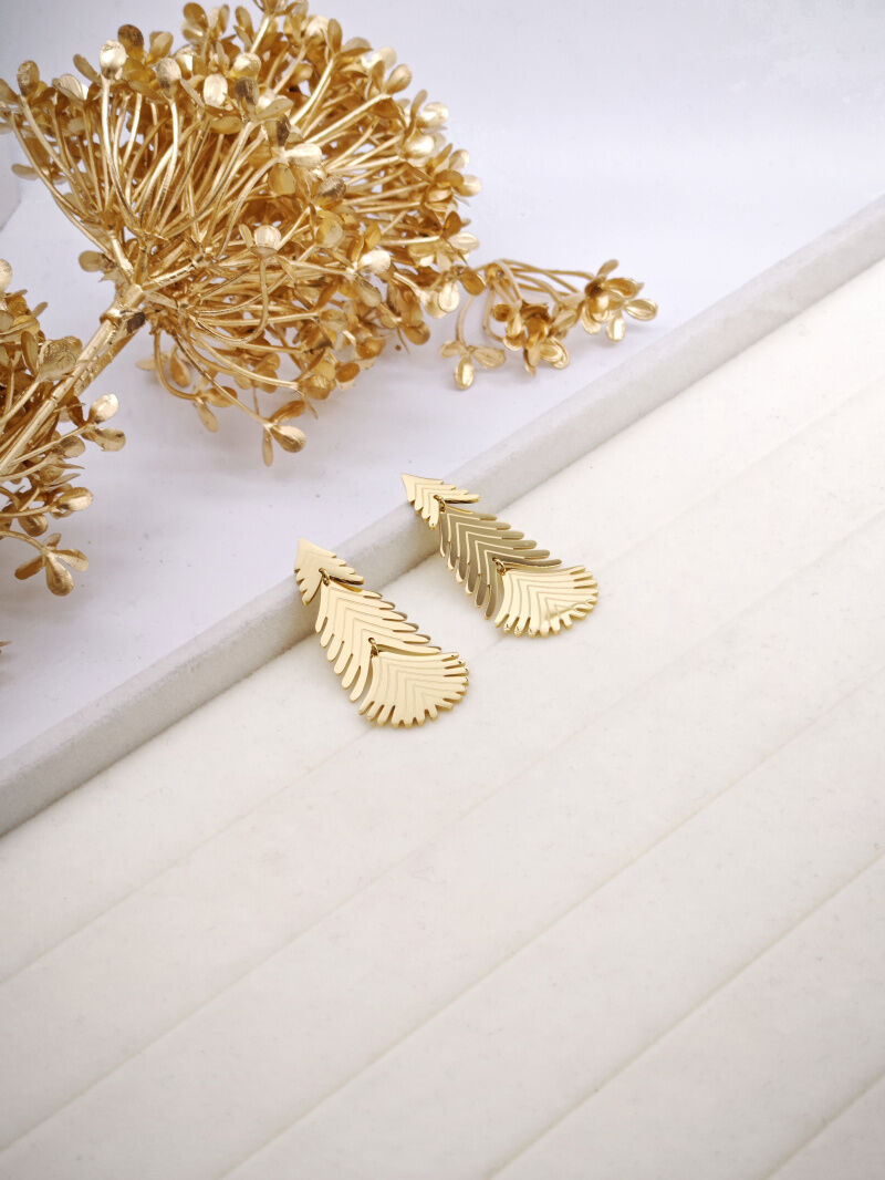 Edelstahl Ohrringe - A92