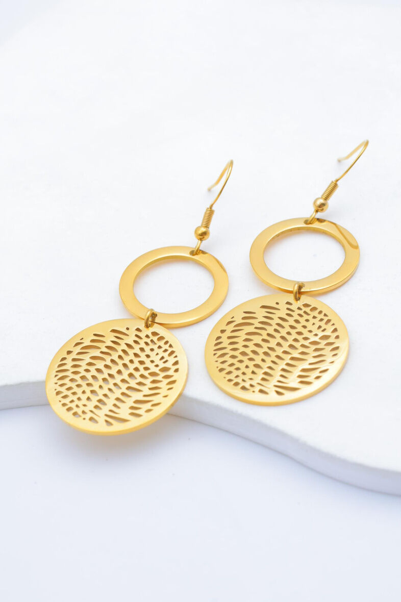 Edelstahl Ohrringe - A93