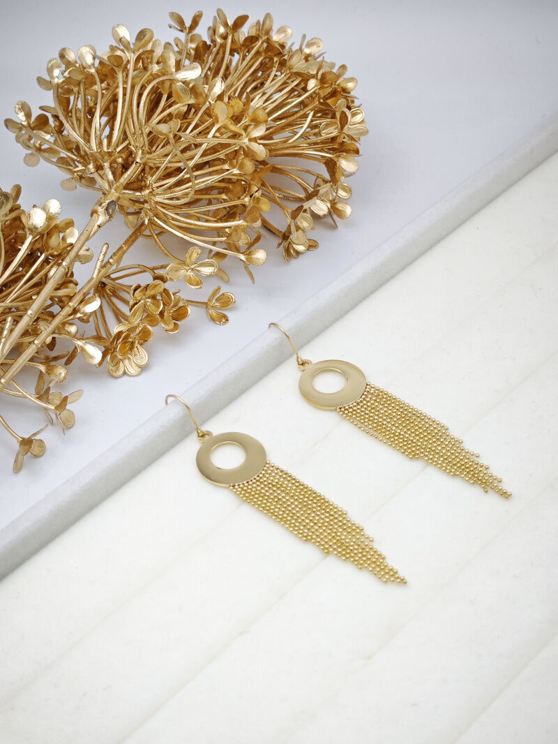 Boucles d'oreilles en acier inoxydable - A97