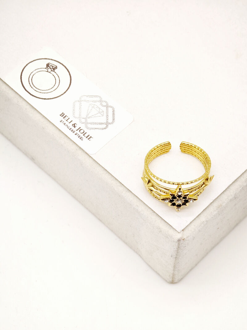 Anello regolabile in acciaio inossidabile - A114