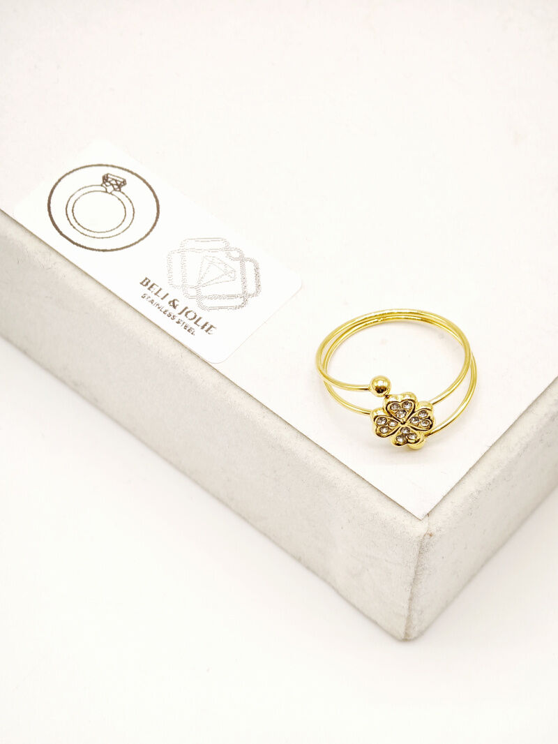 Anello regolabile in acciaio inossidabile - A116