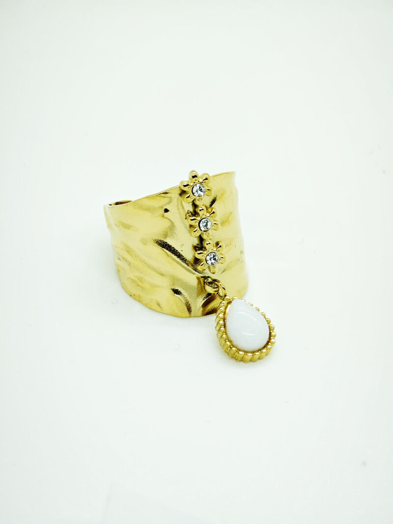 Anello regolabile in acciaio inossidabile - A129