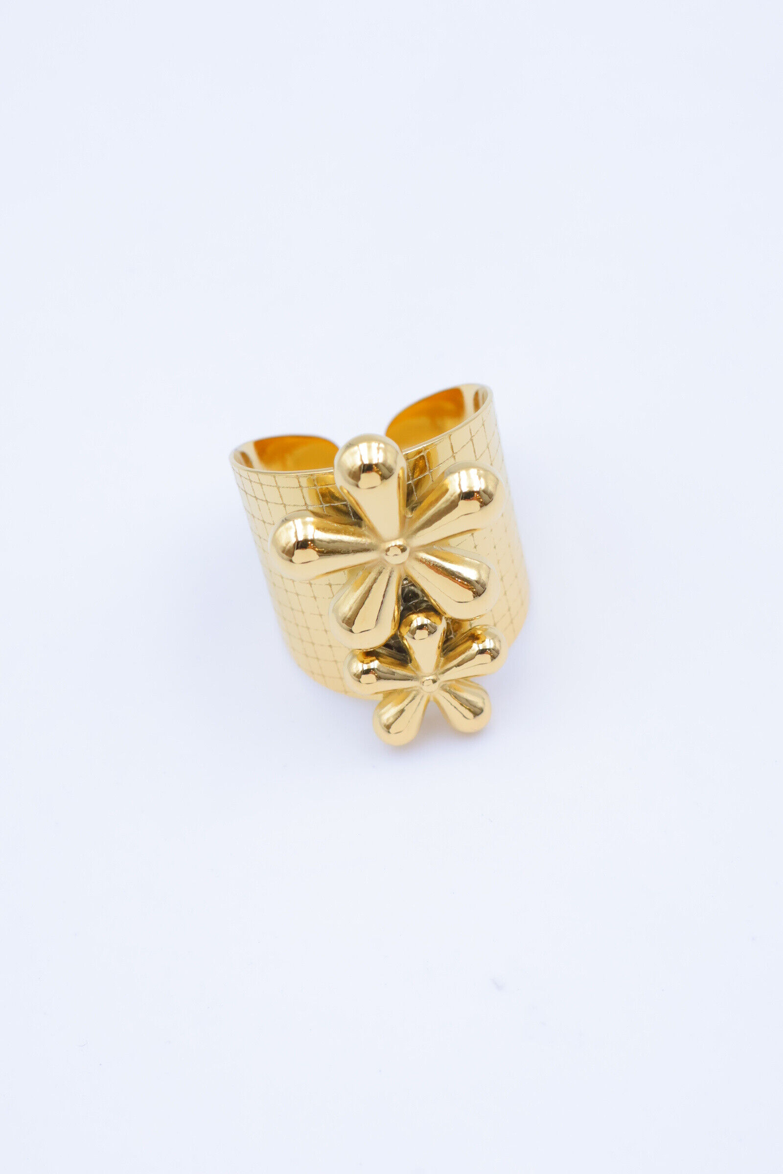 Verstellbarer Edelstahlring - A139