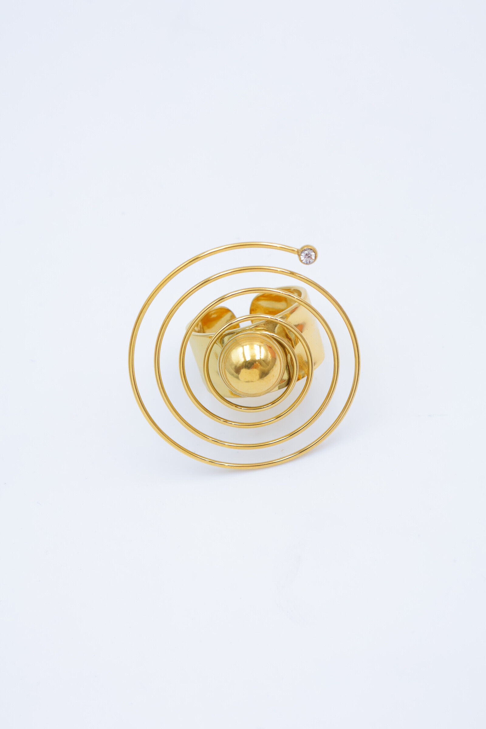 Verstellbarer Edelstahlring - A141