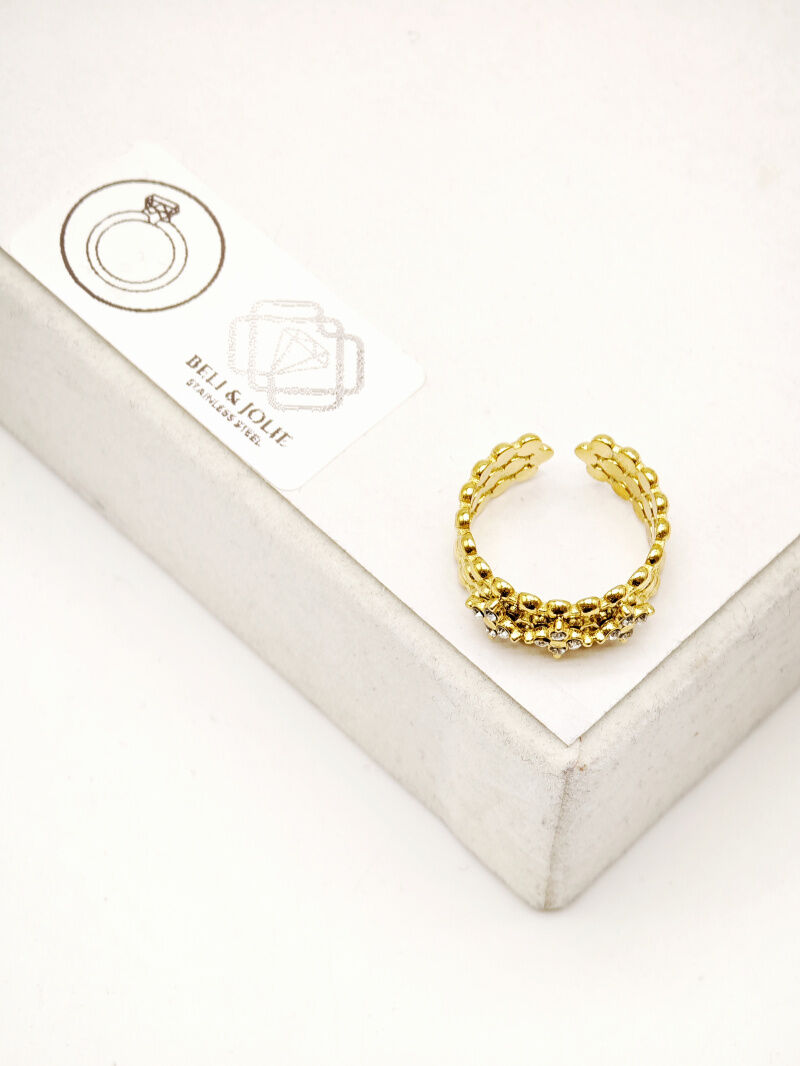 Anello regolabile in acciaio inossidabile - A153