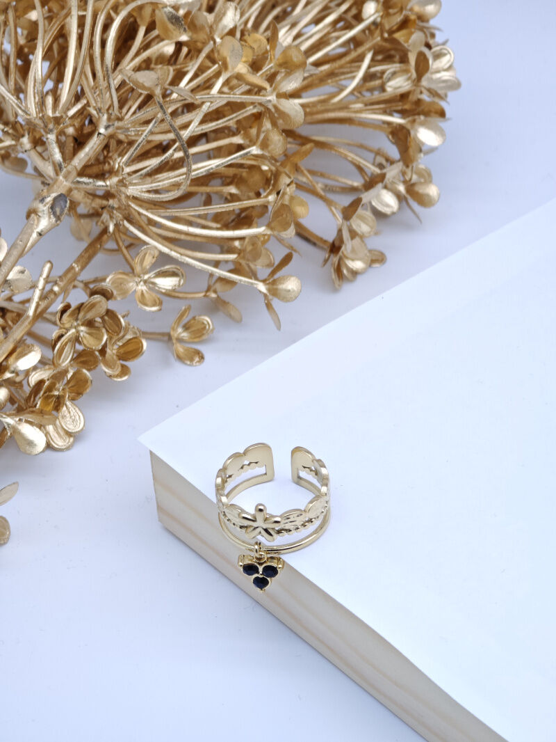 Verstellbarer Edelstahlring - A154