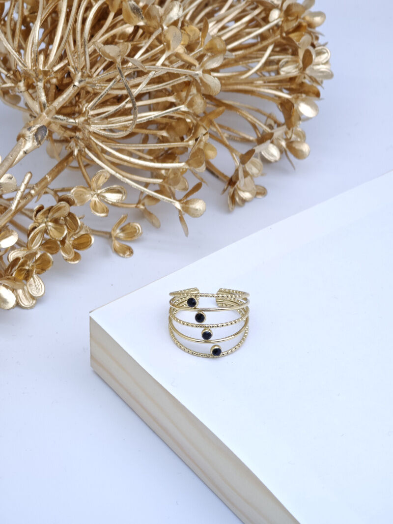 Verstellbarer Edelstahlring - A155