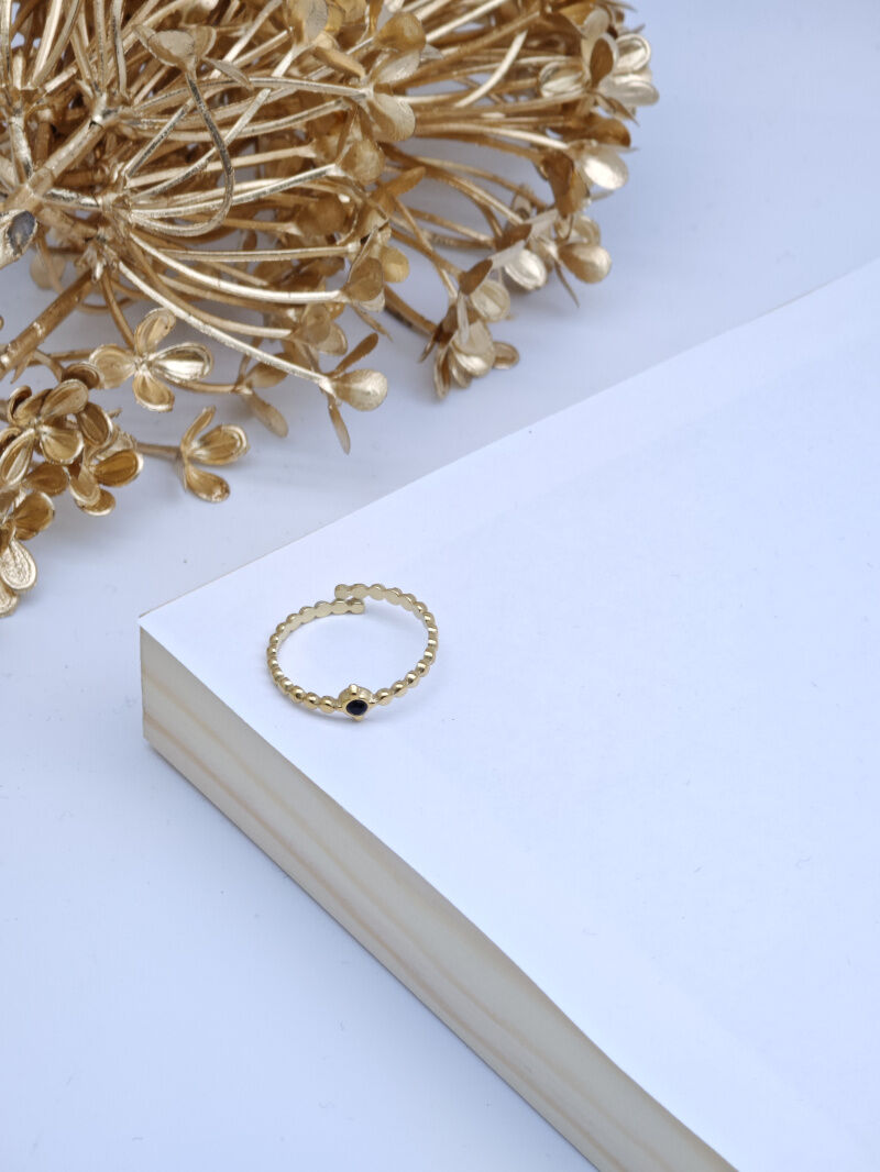 Verstellbarer Edelstahlring - A173