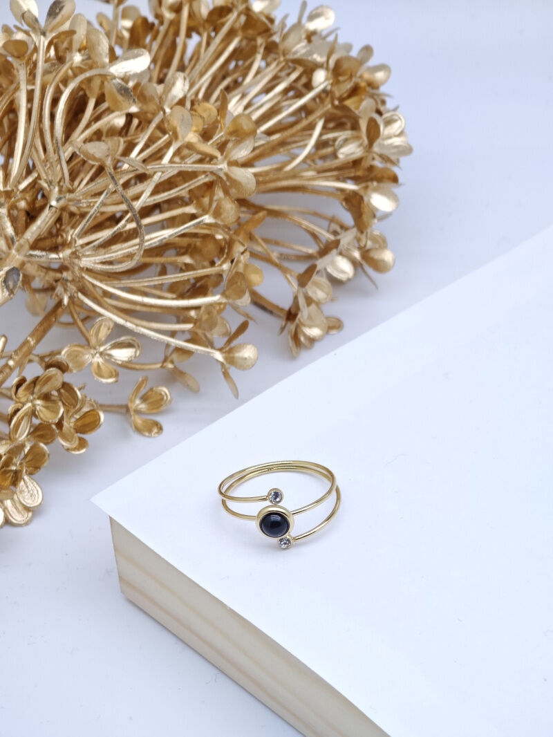 Verstellbarer Edelstahlring - A176