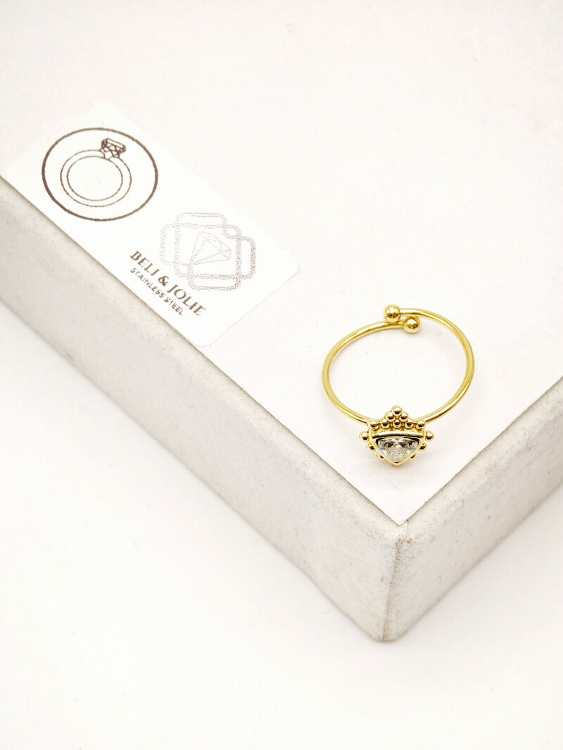 Anello regolabile in acciaio inossidabile - A182