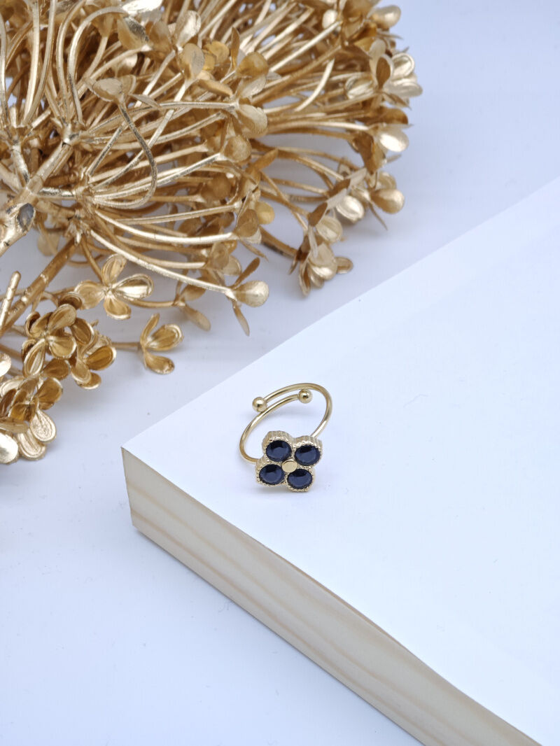 Verstellbarer Edelstahlring - A184