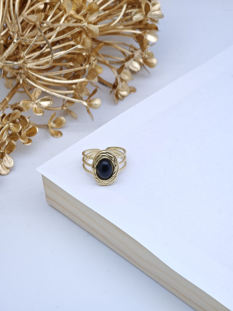 Verstellbarer Edelstahlring - A185