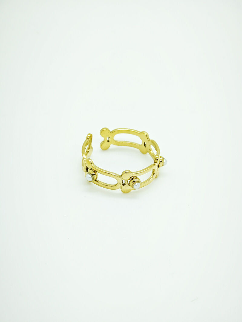 Bague ajustable en acier inoxydable - A186