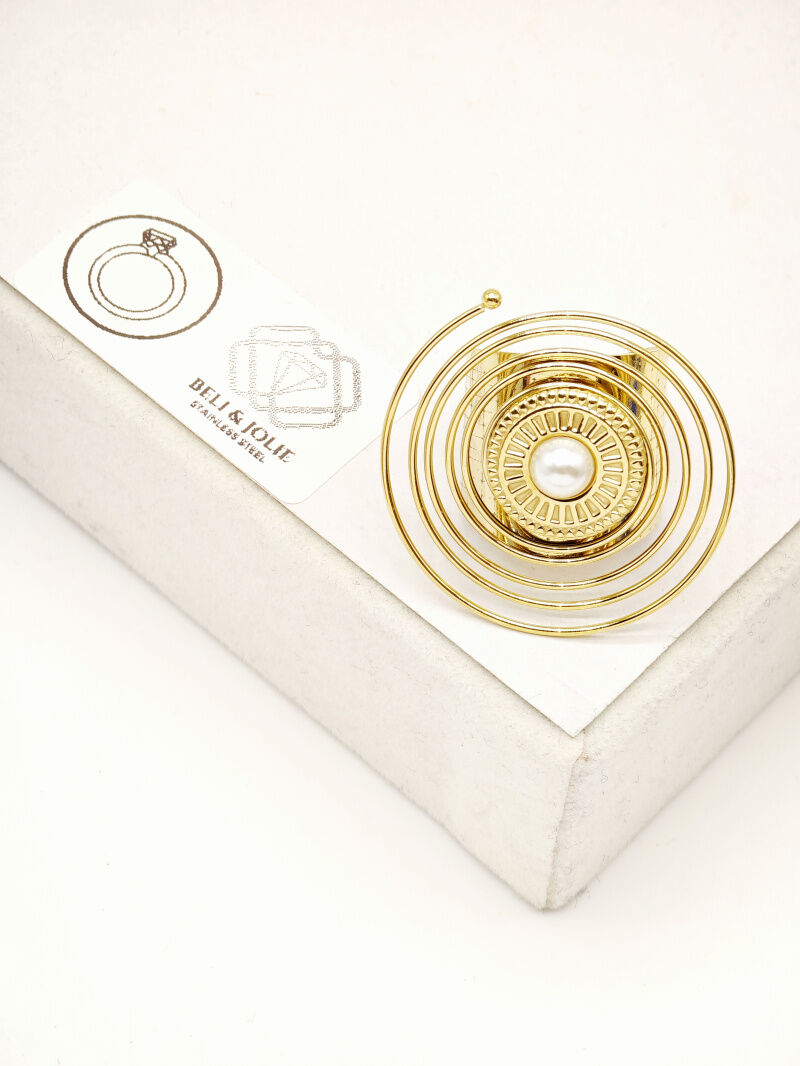 Verstellbarer Edelstahlring - A226