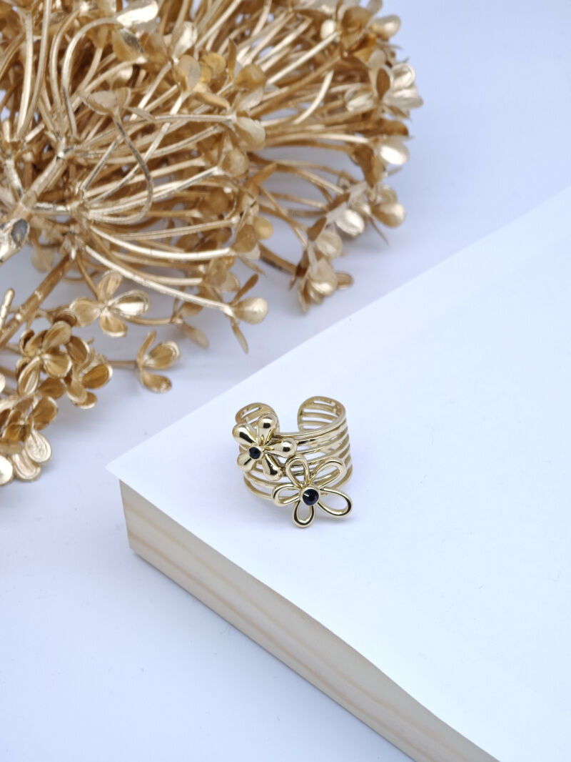 Verstellbarer Edelstahlring - A230