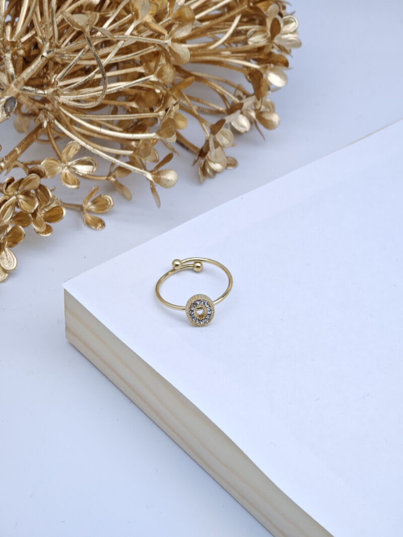 Verstellbarer Edelstahlring - A253