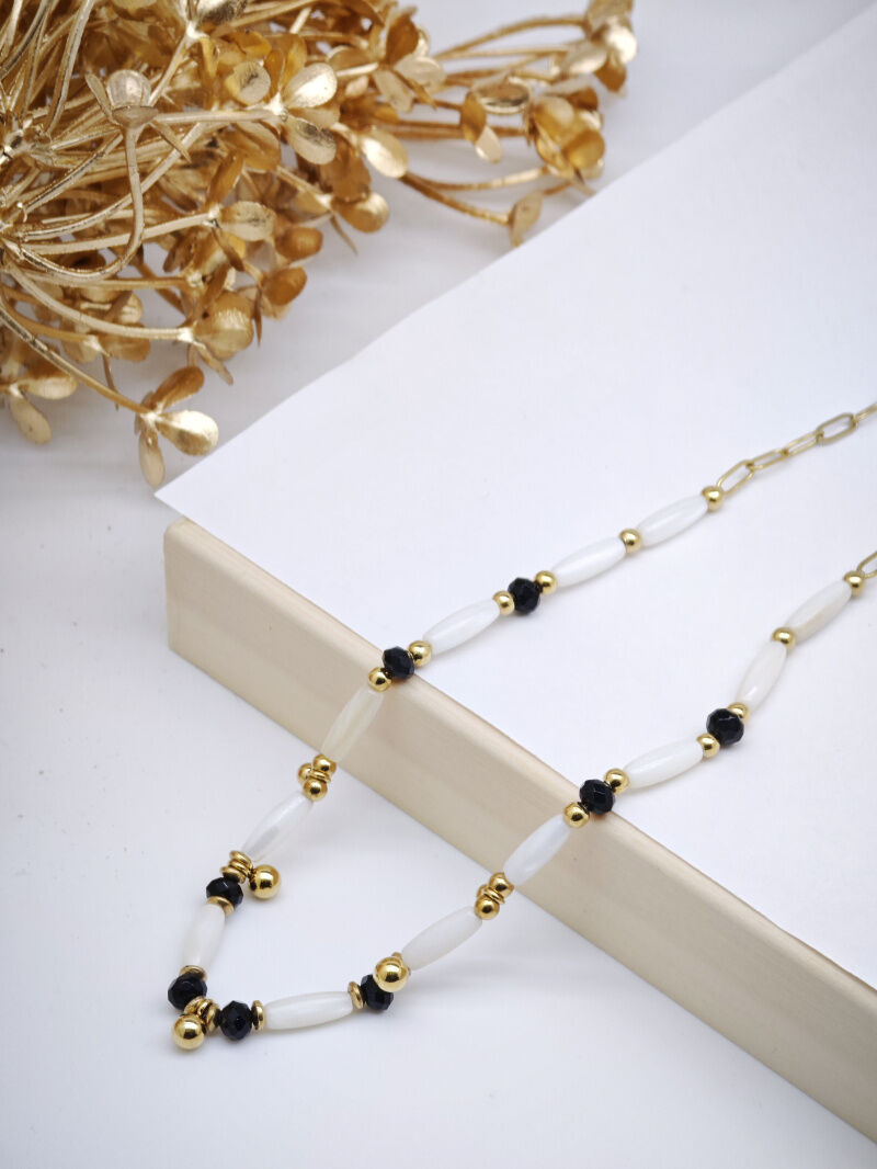 Edelstahl Halskette - A339