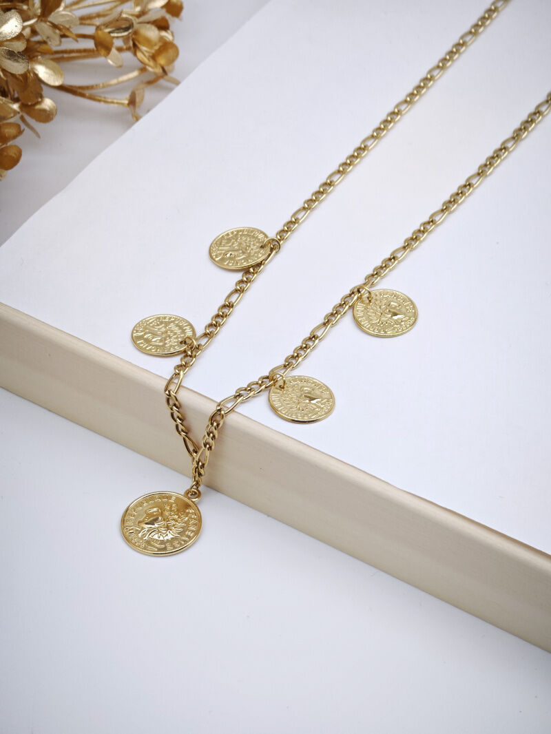 Edelstahl Halskette - A349