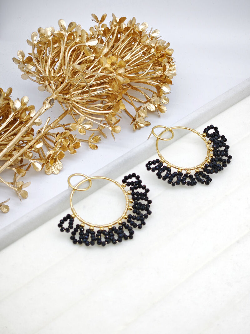 Boucles d'oreilles en acier inoxydable - A393