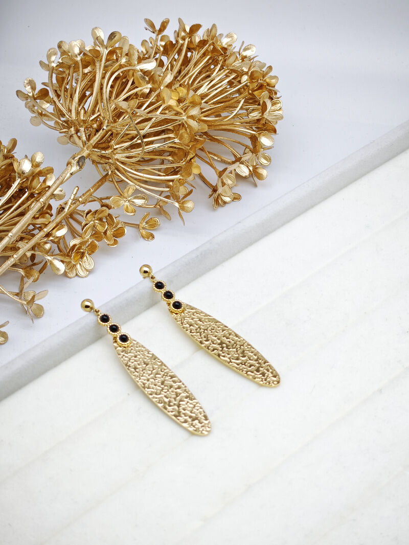 Boucles d'oreilles en acier inoxydable - A403