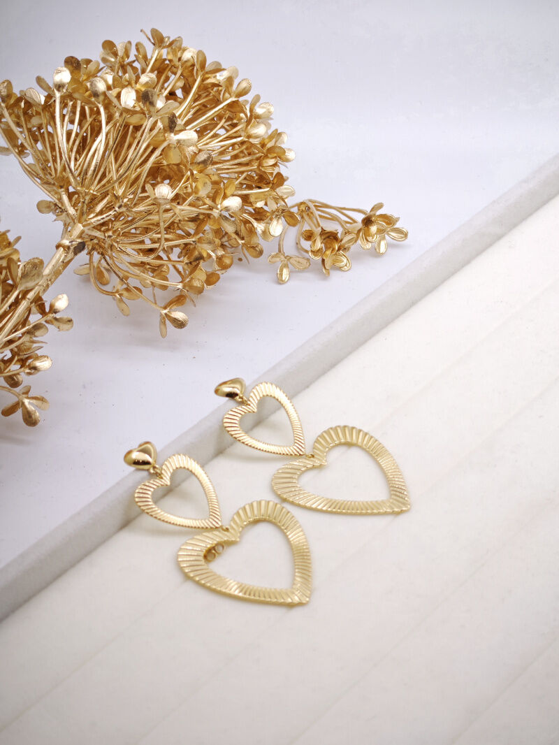 Edelstahl Ohrringe - A405