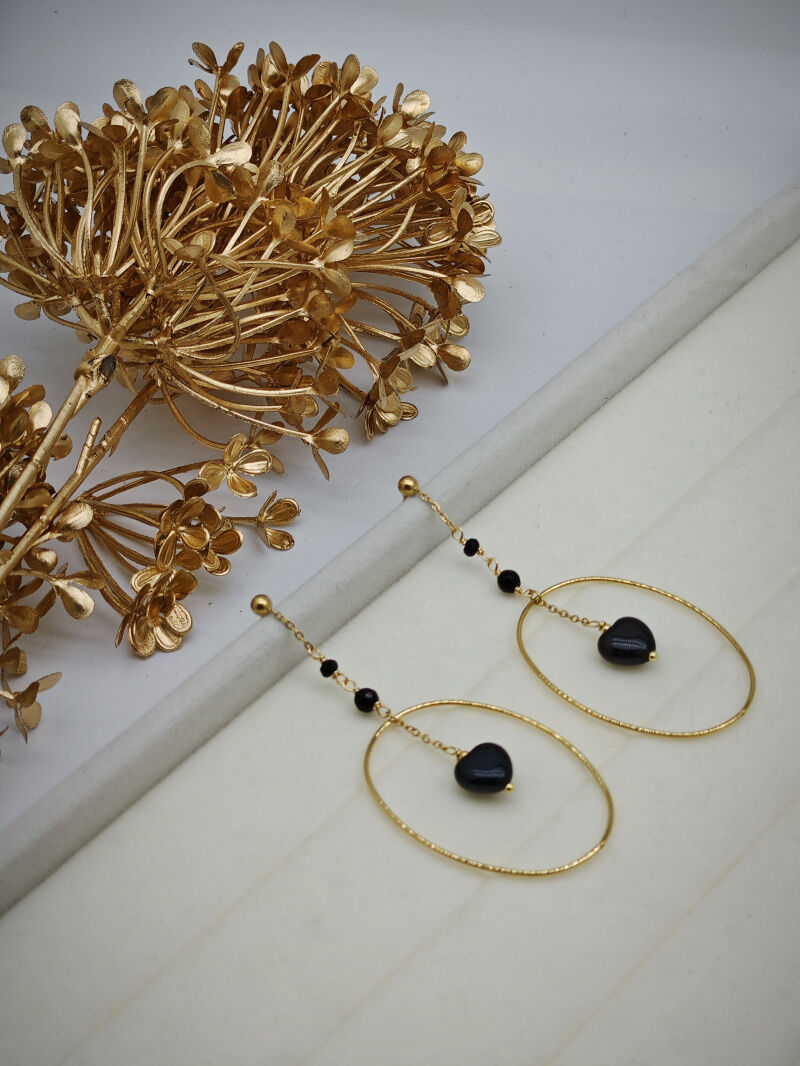 Edelstahl Ohrringe - A406