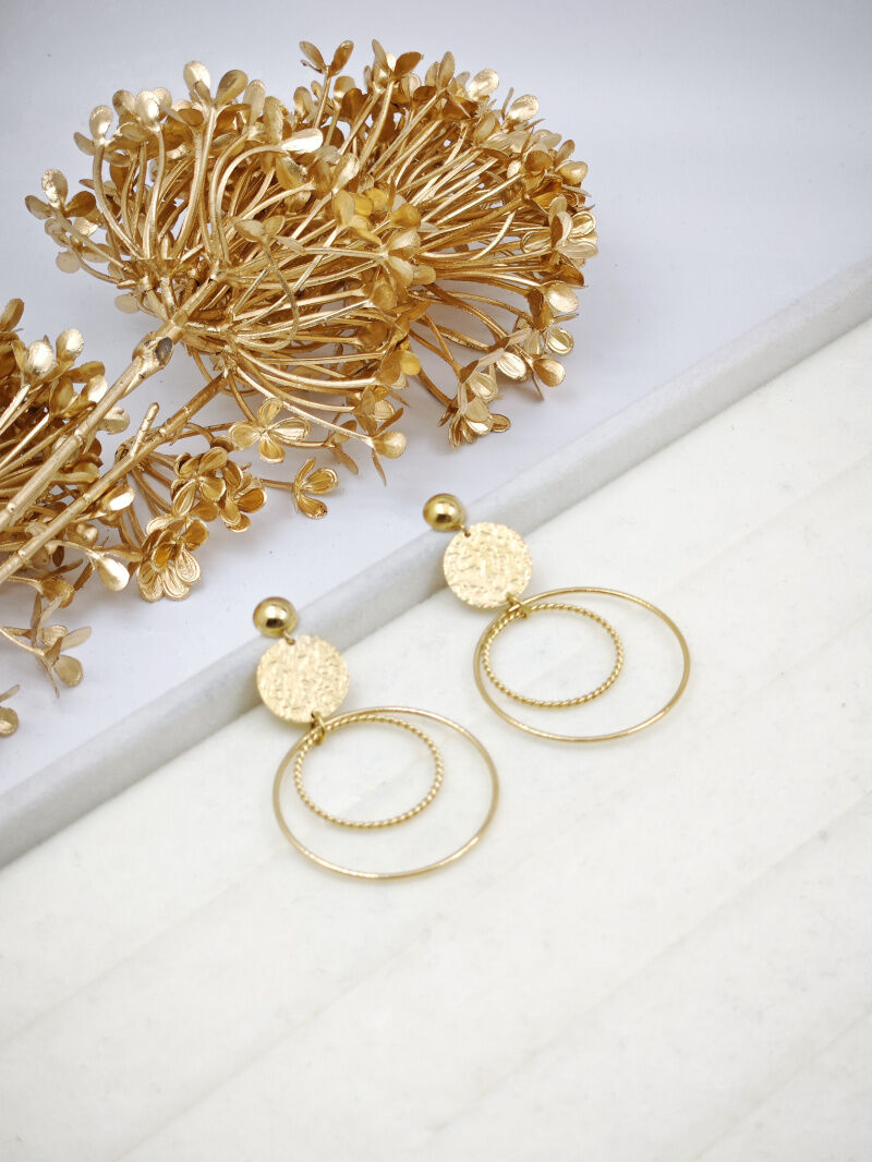 Edelstahl Ohrringe - A408