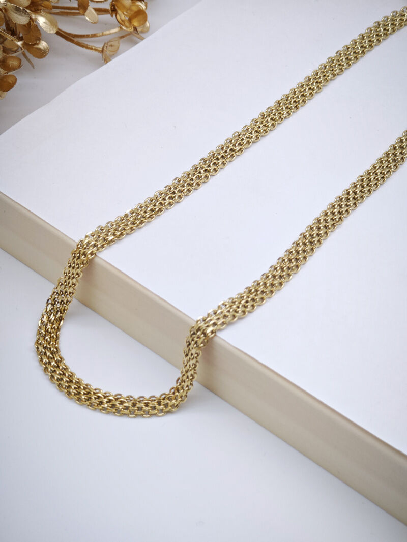 Edelstahl Halskette - A423