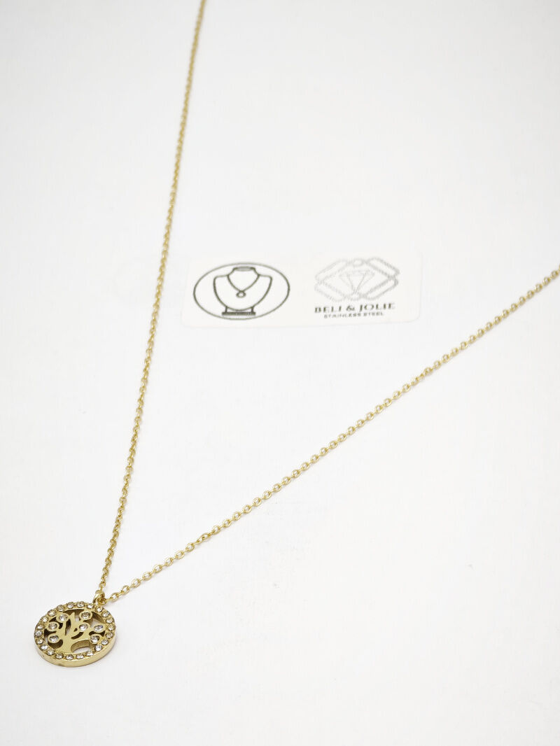 Edelstahl Halskette - A448