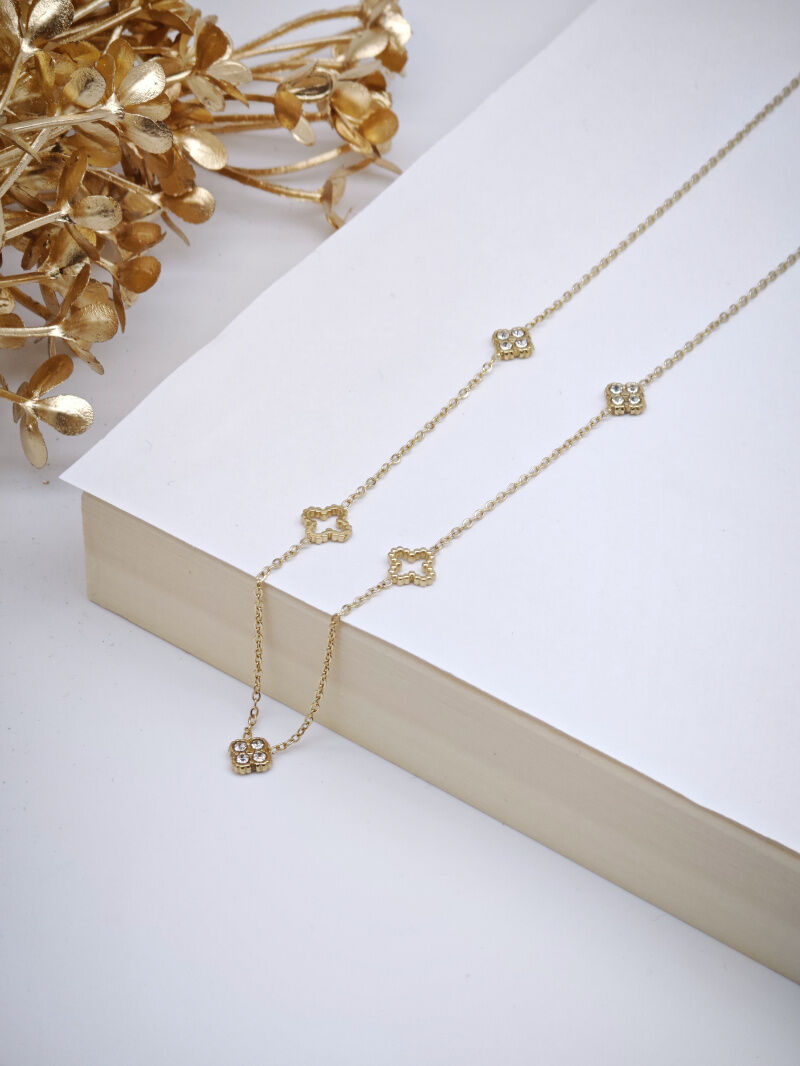 Edelstahl Halskette - A451