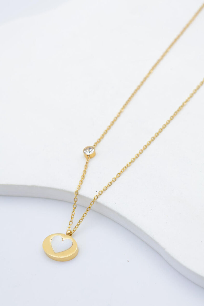 Edelstahl Halskette - A459