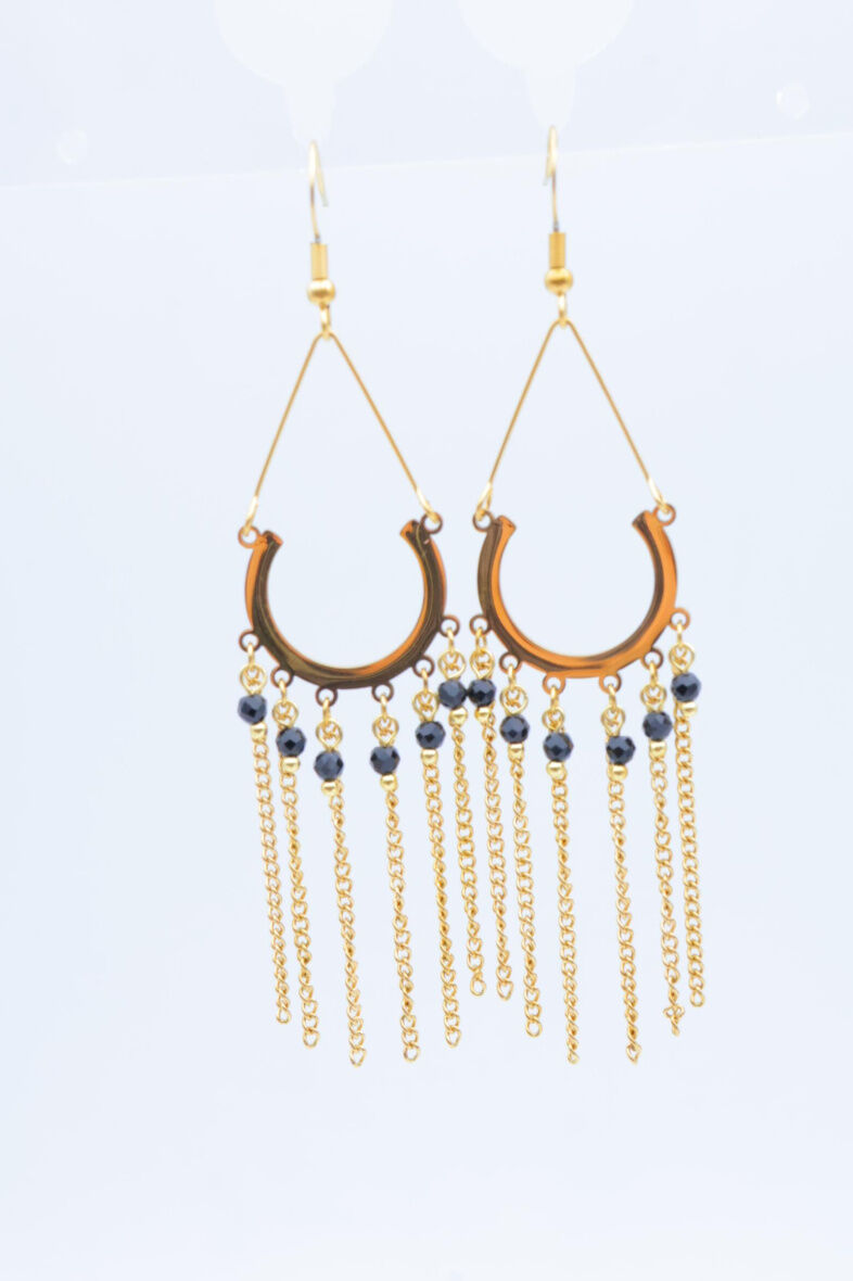 Edelstahl Ohrringe - A471