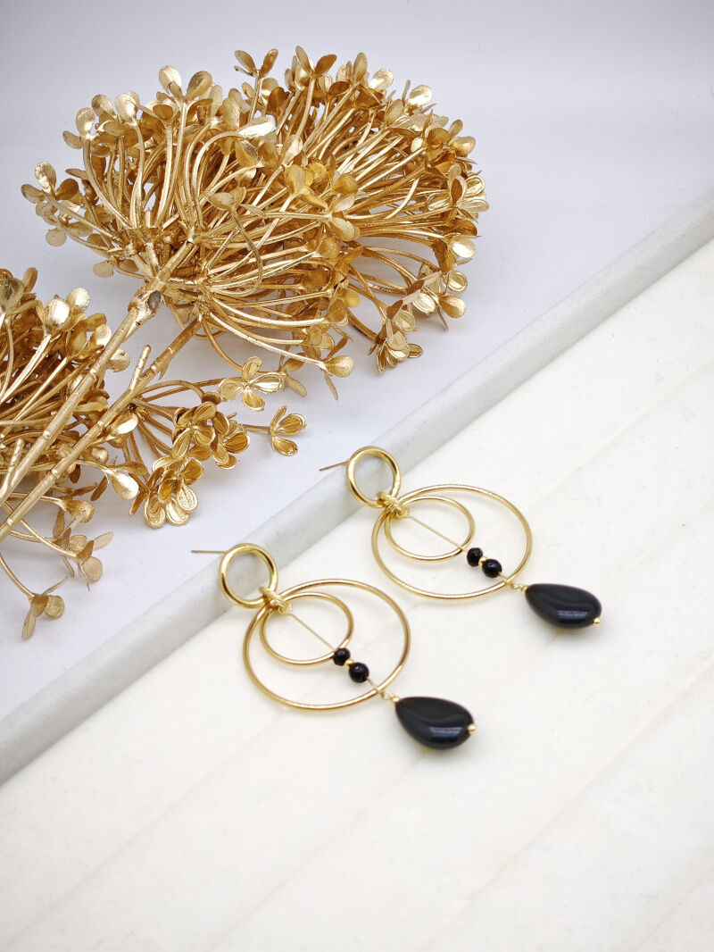 Edelstahl Ohrringe - A475