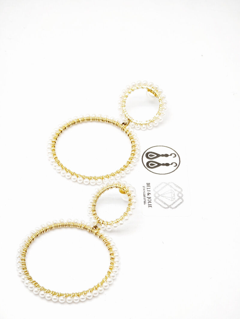 Edelstahl Ohrringe - A477