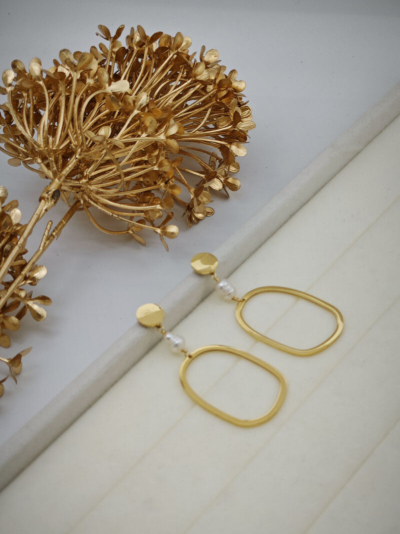 Boucles d'oreilles en acier inoxydable - A479