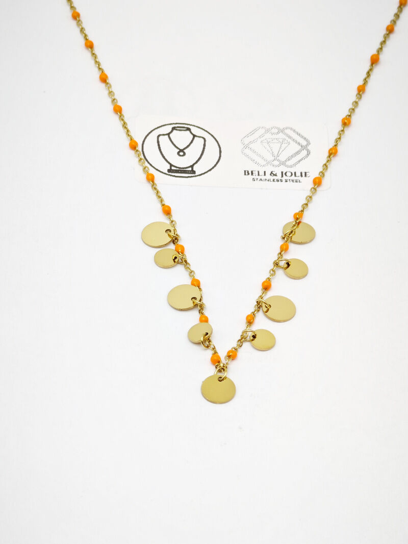 Edelstahl Halskette - A495