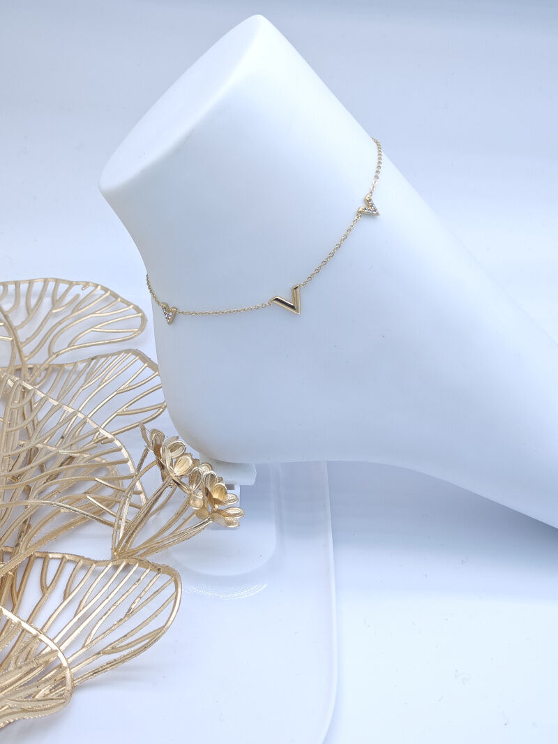 Chaîne de cheville en acier inoxydable - A509