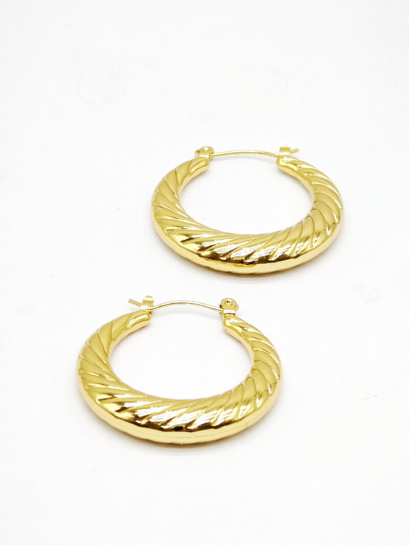 Creolen aus Edelstahl - A657