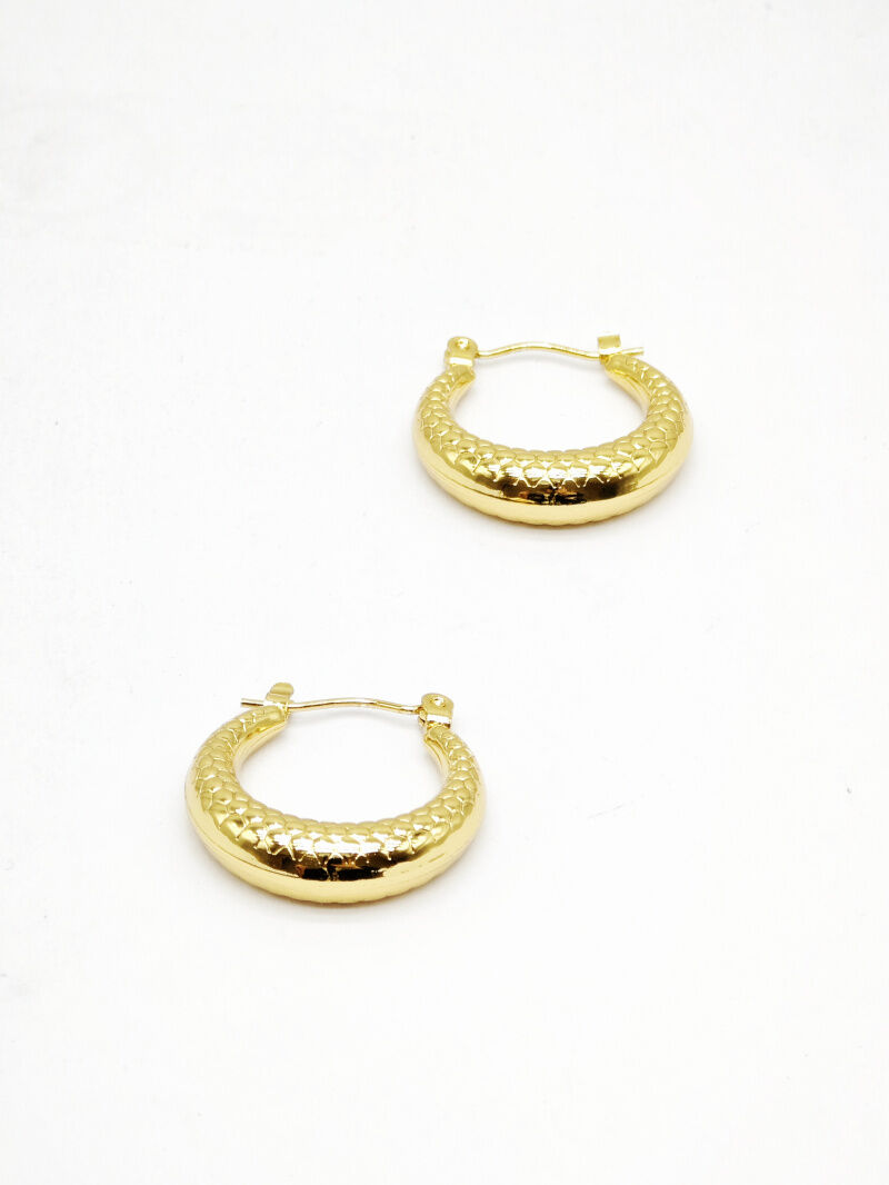 Creolen aus Edelstahl - A673