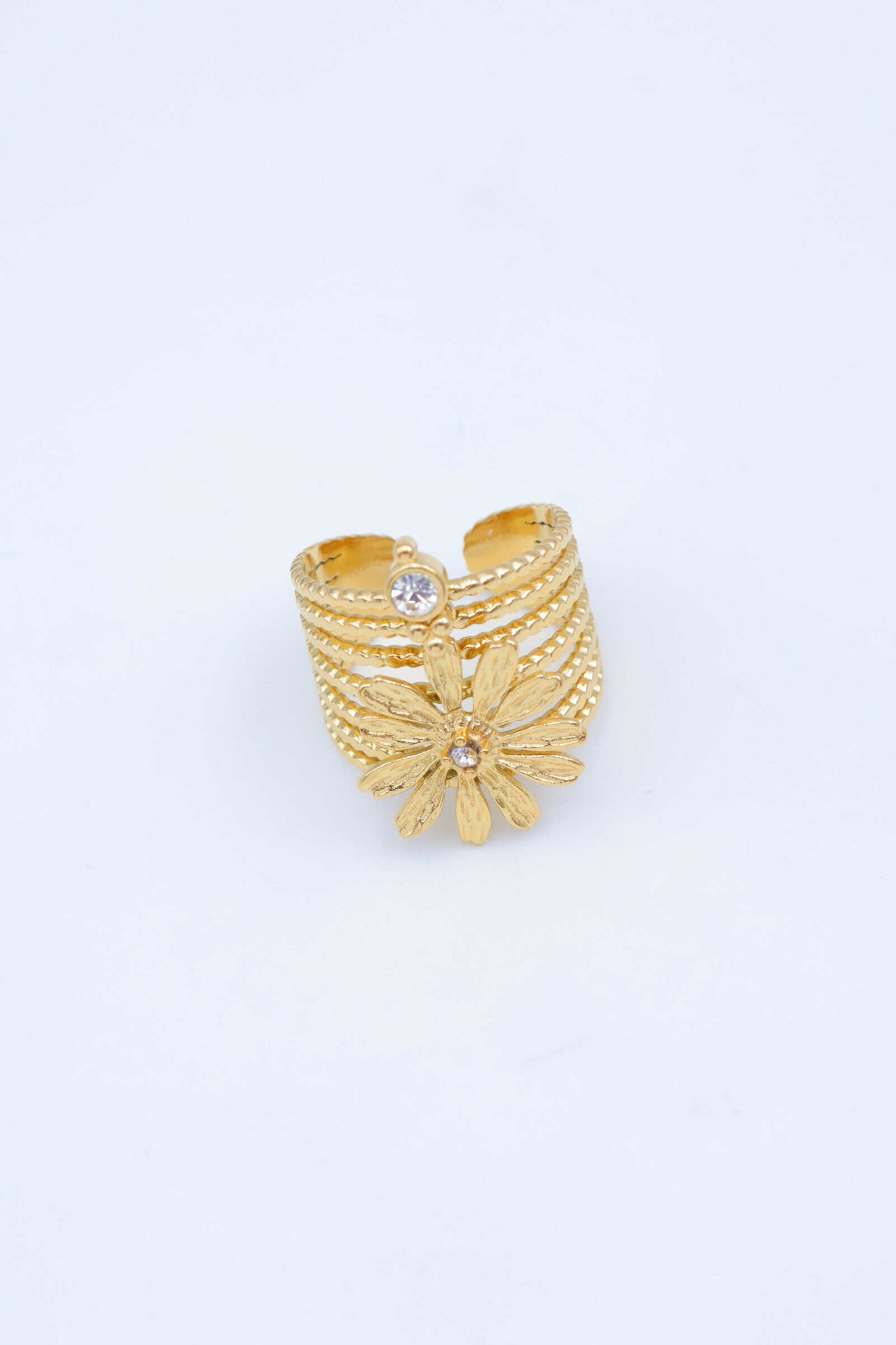 Verstellbarer Edelstahlring - A734