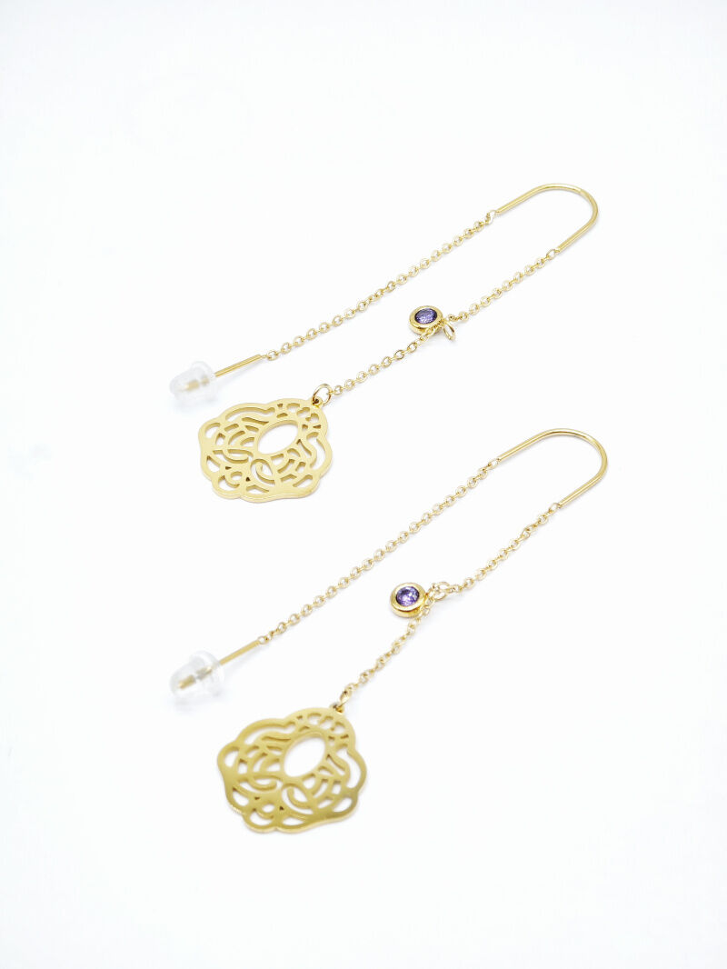 Edelstahl Ohrringe - A741