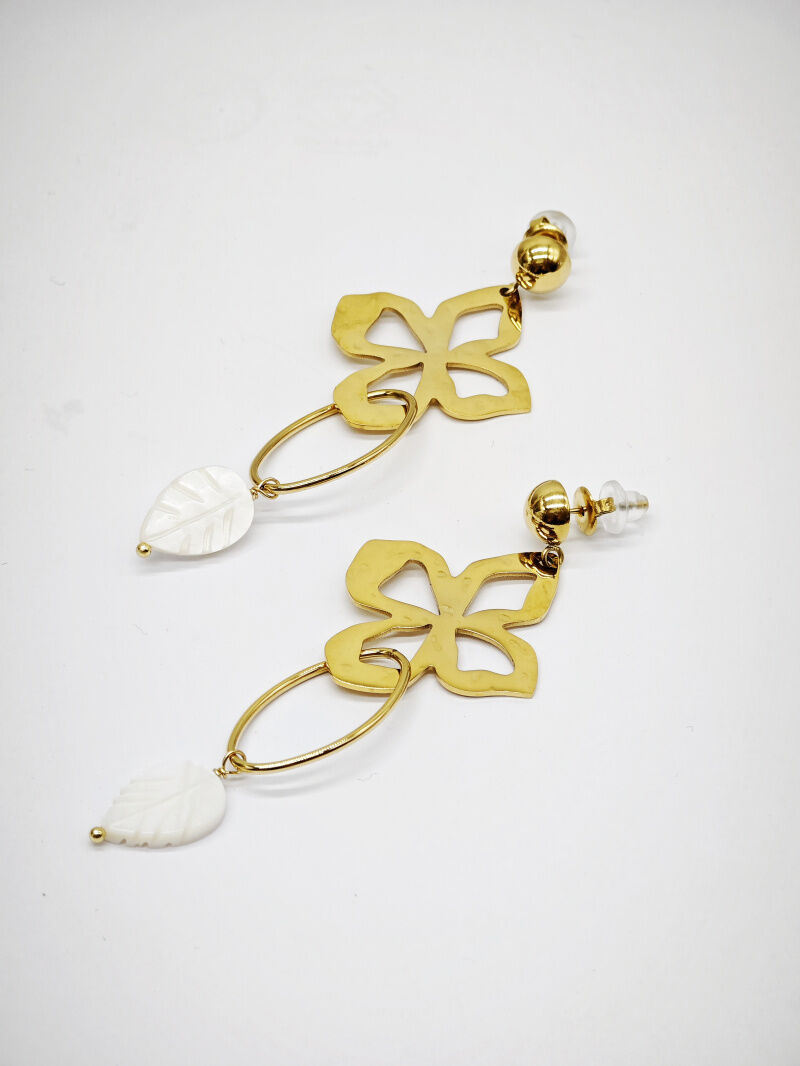 Edelstahl Ohrringe - A808