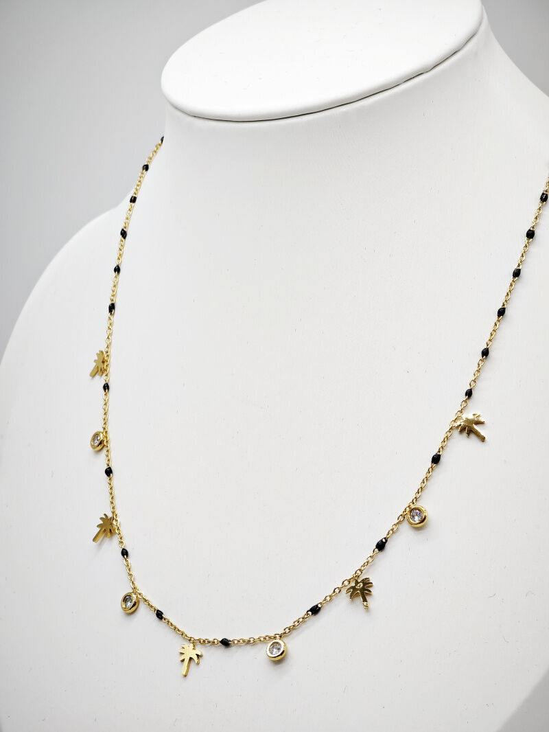 Edelstahl Halskette - A825