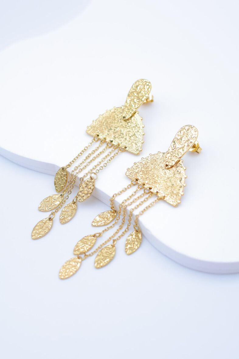 Edelstahl Ohrringe - A844