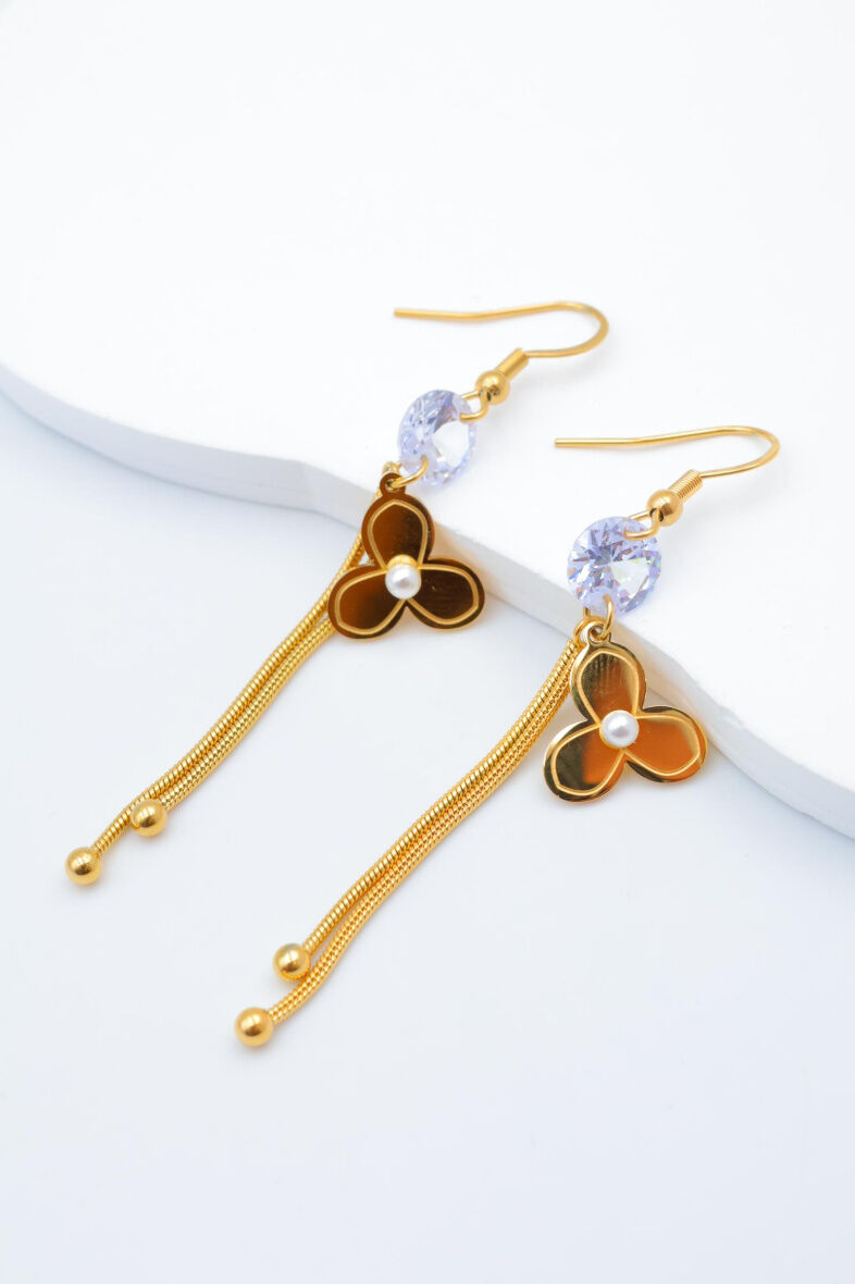 Edelstahl Ohrringe - A852