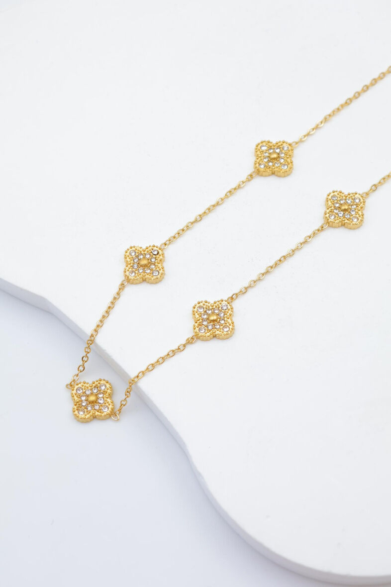 Edelstahl Halskette - A891