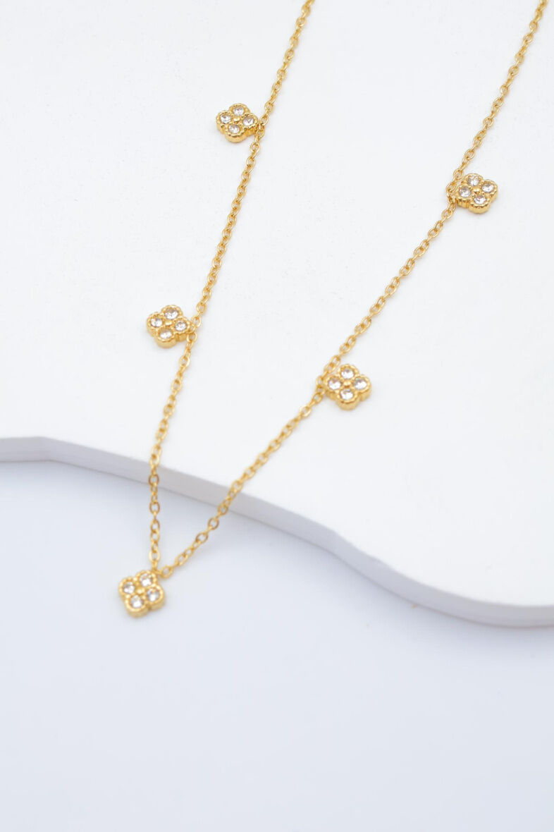 Edelstahl Halskette - A893