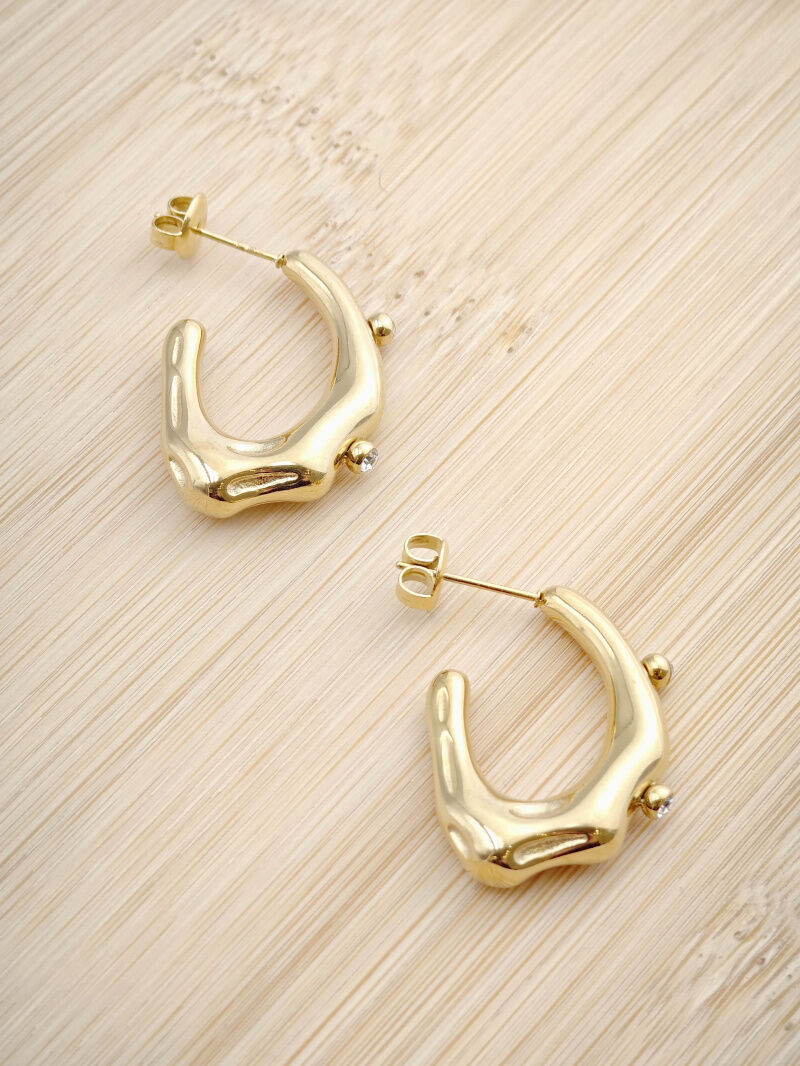 Creolen aus Edelstahl - A921