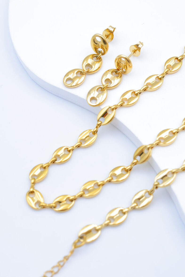 Set di gioielli in acciaio inossidabile - A924E