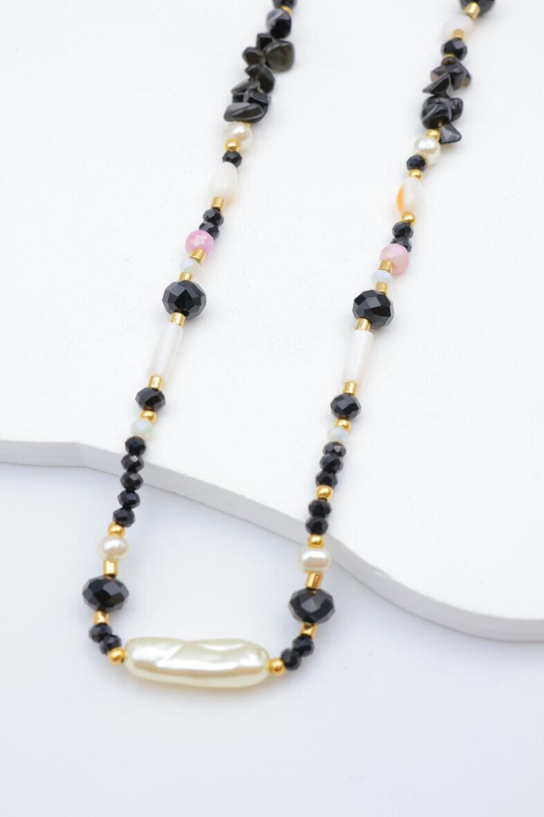 Edelstahl Halskette - A931